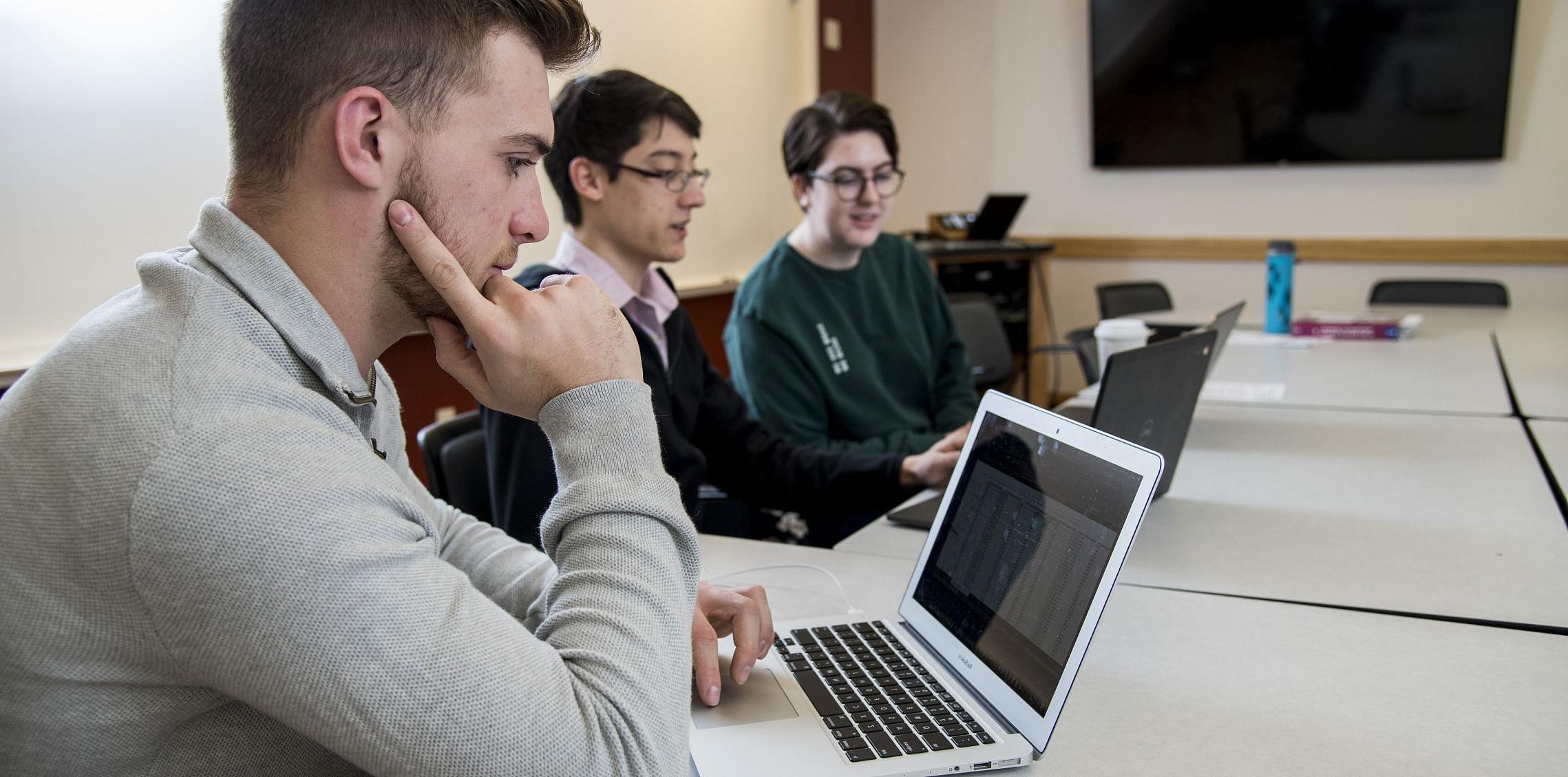 Students pursuing a computer science major at Carthage College in Wisconsin undergo hands-on, project-based coursework, instilling in stu...